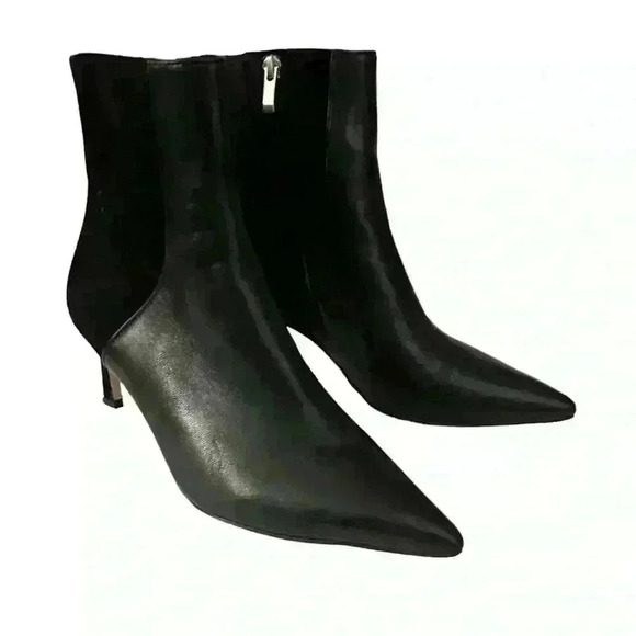 27 EDIT Naturalizer Florentine Bootie in Black Leather NEW with flaw - Picture 5 of 10